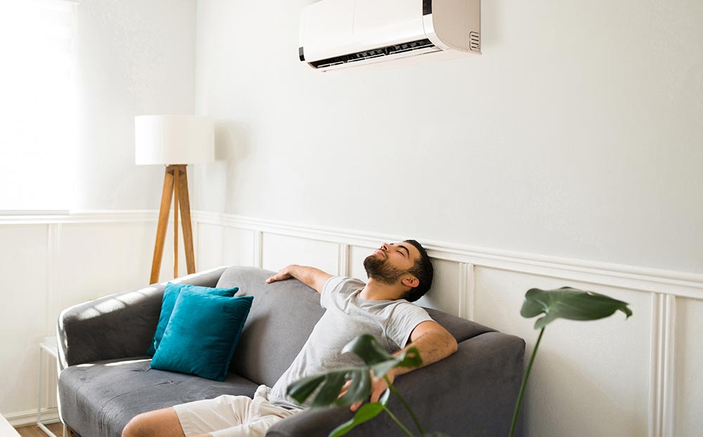 air conditioning installation bend or